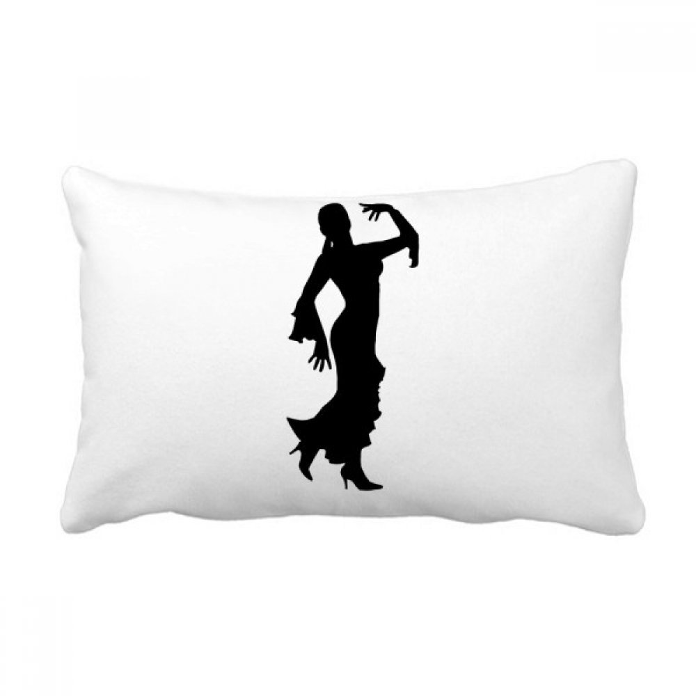 Coussin Danse Folklorique 40x60 cm oreiller décoratif multicolore pour canapé