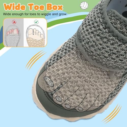 FEETCITY Kids Barefoot Shoes Boys Girls Kids Sneakers Walking Shoes Zero Drop Minimalist Sneakers School Shoe Outdoor3