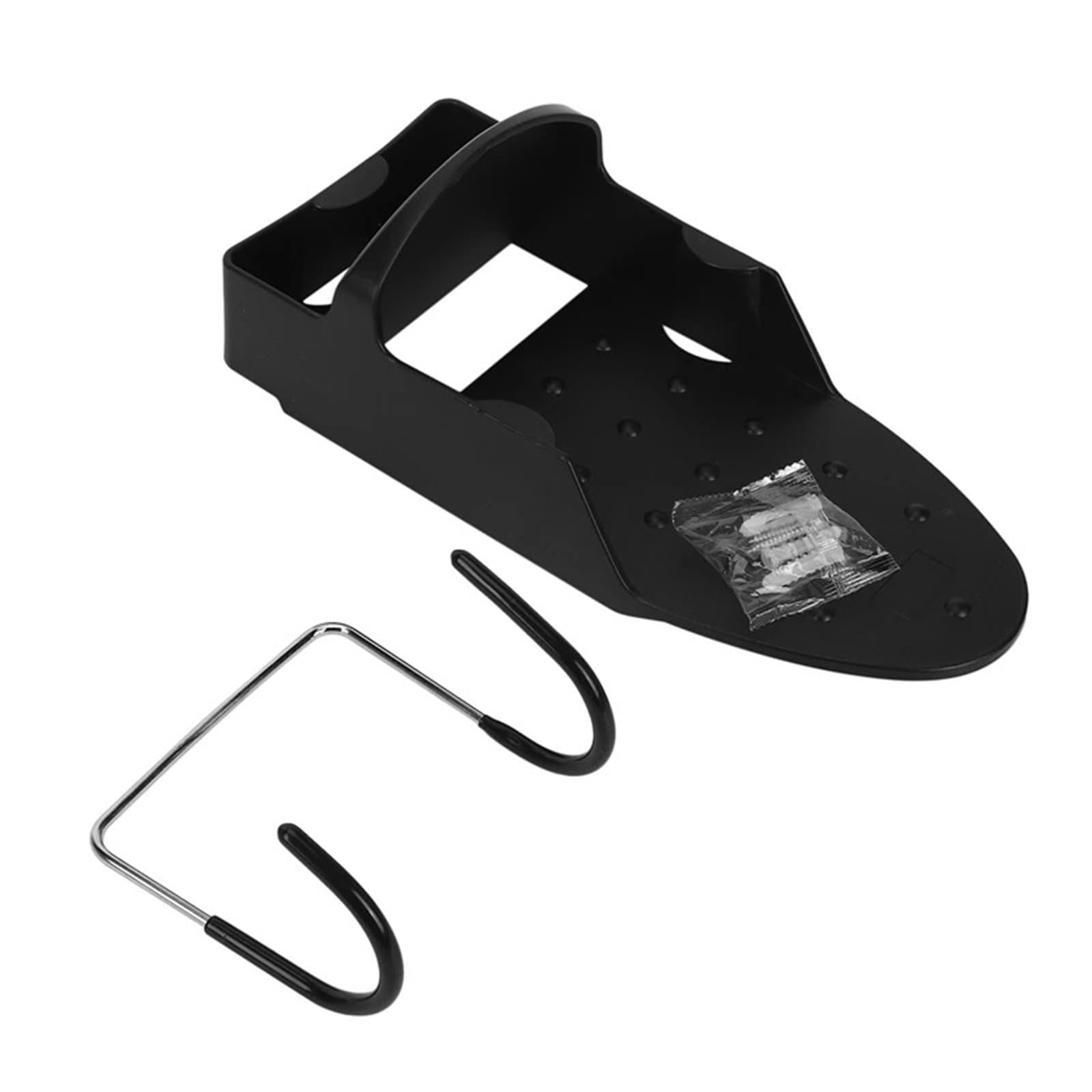 Porta ASSE da Stiro Supporto Parete Appendino in Ferro Organizzatore di stoccaggio for per Lavanderia | Black