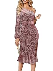 01 One Shoulder Pink