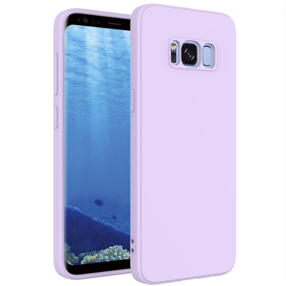 for Samsung Galaxy S8 Plus Case Purple, Scratch Resistant with Soft Touch, Slim Thin Phone Cover for Samsung Galaxy S8 Plus