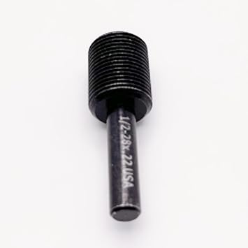 1/2-28 RH Thread Die Starter Hex socket .22 - .223 Thread alignment tool