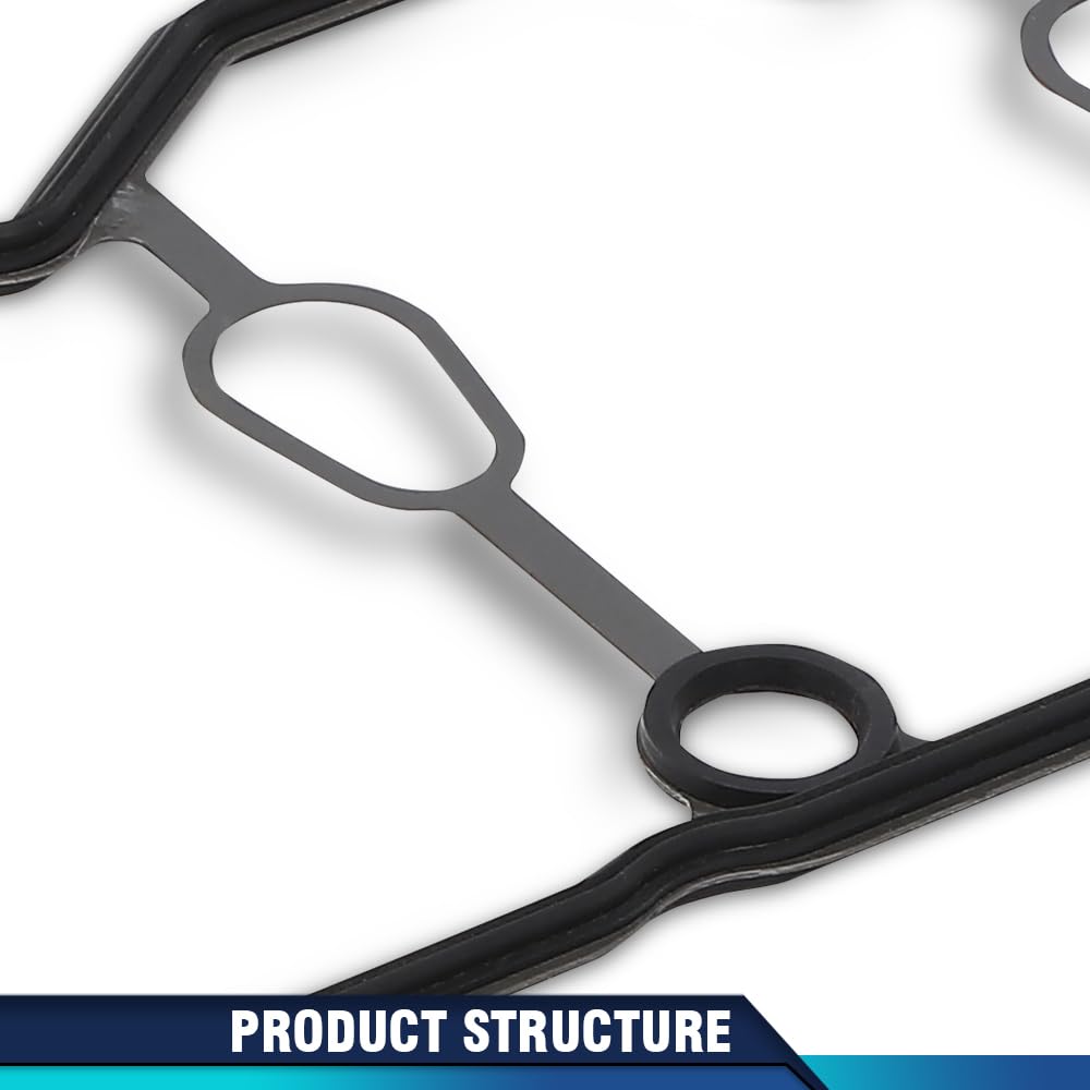 PIT66 Valve Cover Gasket Seal Pump Compatible with Dodge Ram 2500 3500 1998‑2002, Fit for Cummins 5.9L 24V 1998-2002 3942137, 3946169, 4939178, 3935878