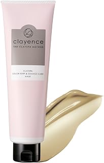【大人のうねりケア】 clayence クレイスパ カラーキープ＆ダメージケアマスク 180g トリートメント フルーティー＆フローラルの香り | 洗い流すトリートメント,ダメージケア,ダメージ補修,うねり抑制,カラー維持,ヘアパック,やすらぐフルーティー＆フローラルの香り,日本製,クレイエンス