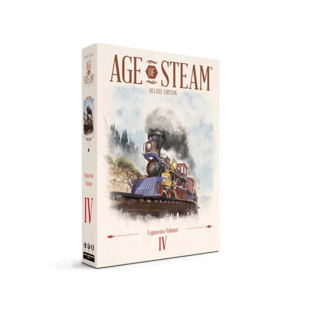 Age of Steam Deluxe Board Game: Expansion Volume IV
