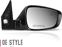 Vista 2 de DNA Motoring OEM-MR-HY1321202 - Espejo retrovisor para puerta lateral derecha del pasajero con ajuste eléctrico calefactable compatible con Elantra