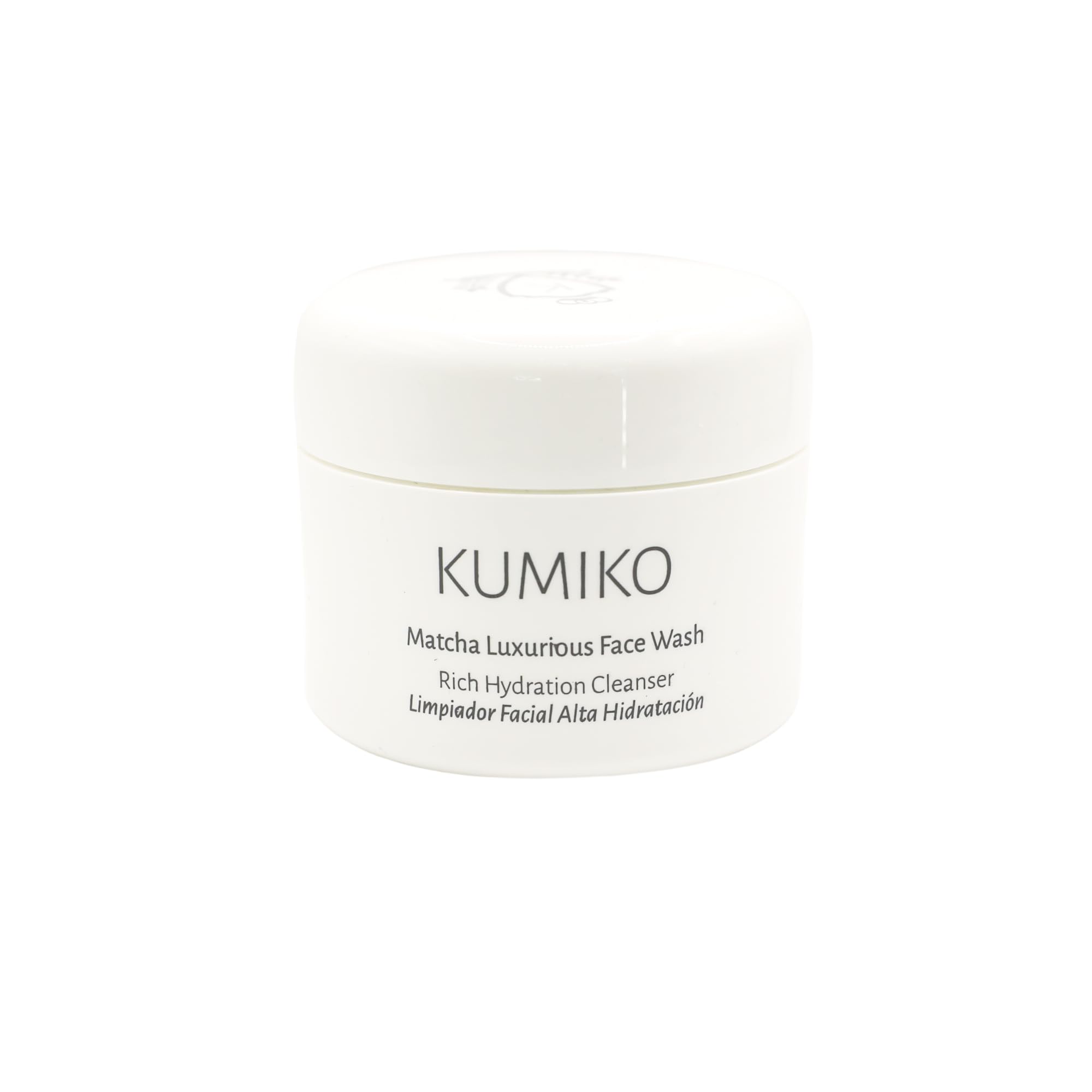 KUMIKO Matcha Luxurious Face Wash – Purifying Face Cleanser – Rich Face Wash for dehydrated Skin - Natural Face Wash with Matcha Tea, Almond Oil, Sunflower Oil and Cocoa Butter – Hydrating Clean