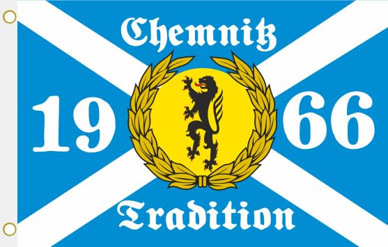 Drapeau Chemnitz Tradition 1966 pour remplacer votre ancien pavillon