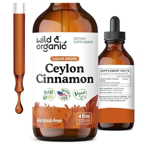 Wild & Organic Liquid Ceylon Cinnamon Tincture