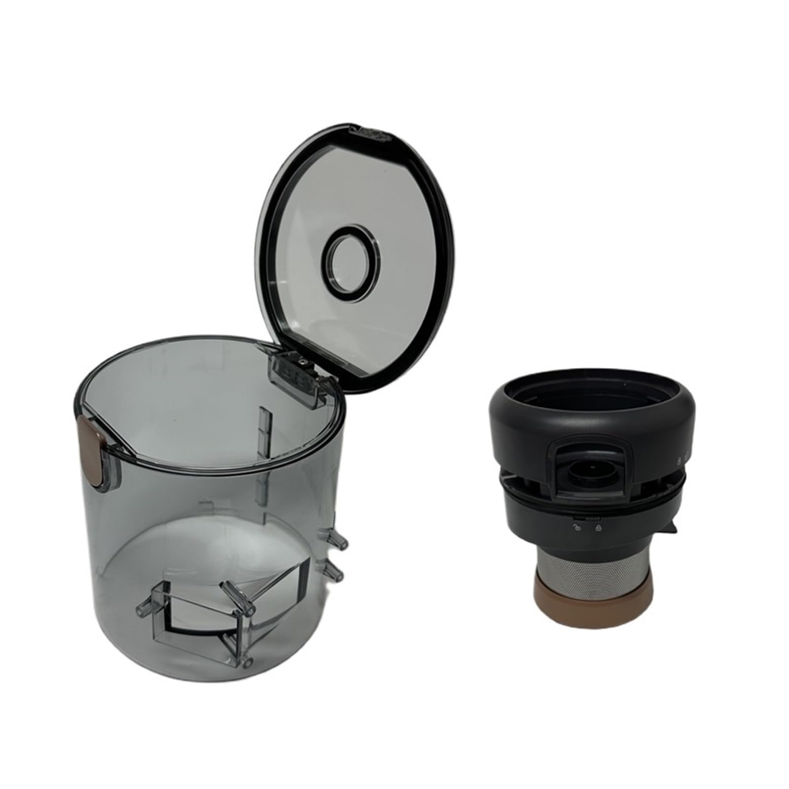 AIHDBCL Replacement Dust Cup For Vacuum Cleaner ，Compatible For Jimmy， H10 Pro/Flex Vacuum Cleaner(Cup with Cyclone)