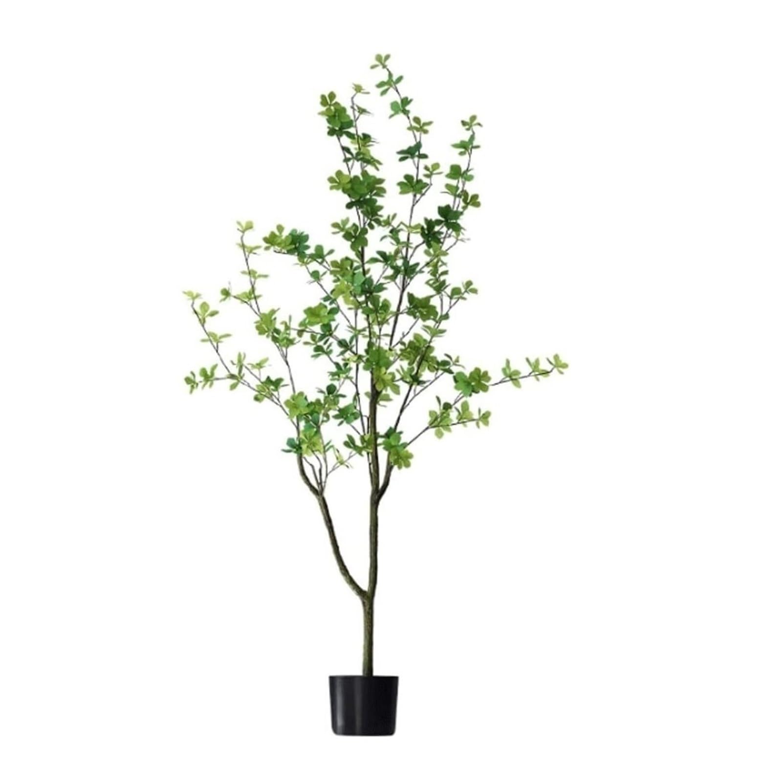 Ngdfgr As Known Indoor Artificial Plant Tree Indoor Simulation Plant Fake Tree Green Plant Potted Plant Room Store Office Decoration Fashion Artificial Tree,One Color-150Cm
