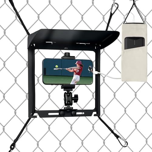Yearning Cell Phone Fence Mount With Removable Shade, Game Changer Mounting K...