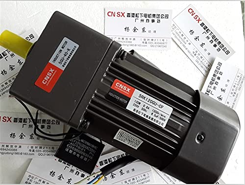120W single-phase AC gear speed / constant speed motor 5RK120GU-CF with 5GU-40K