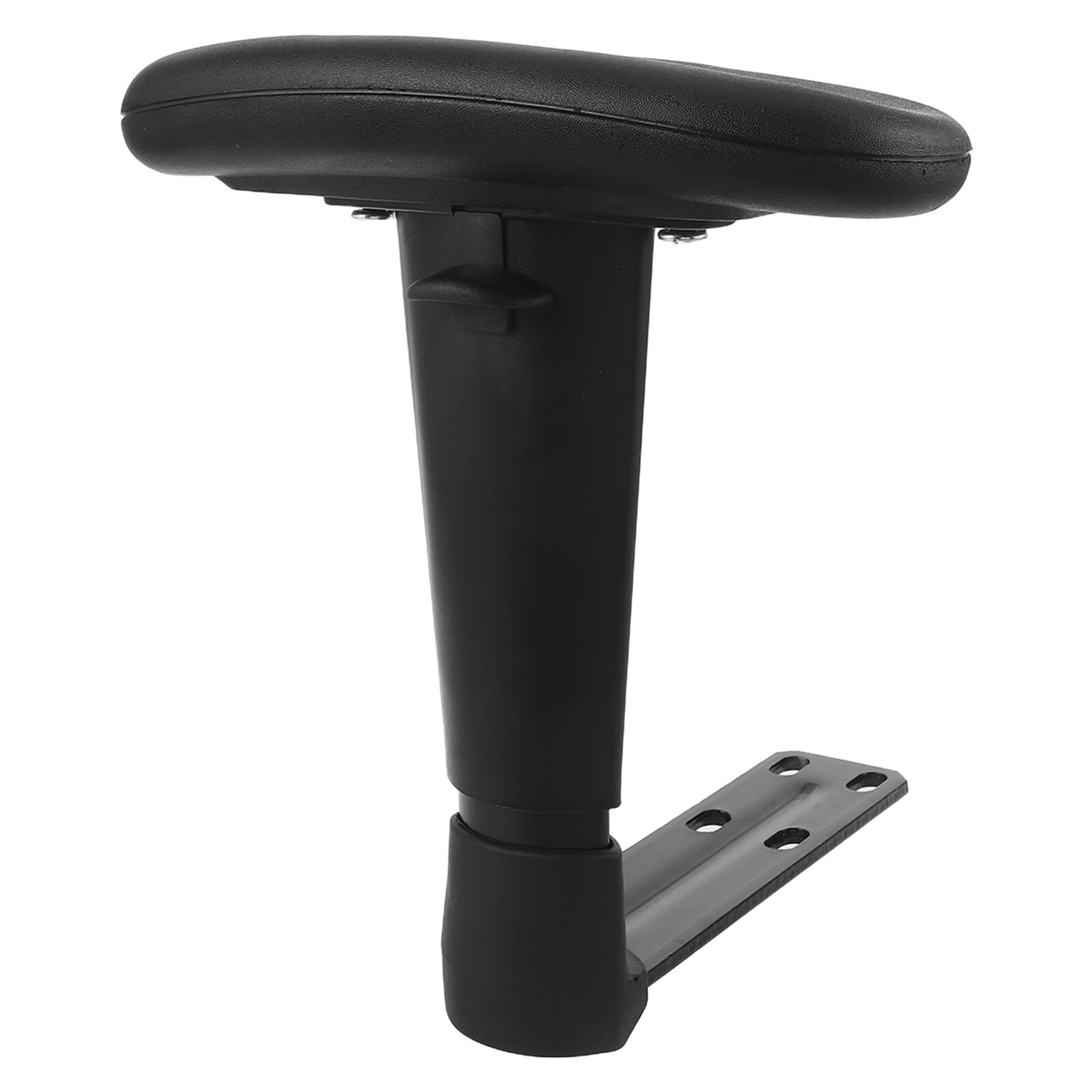 MAGICLULU PU Armlehnen Ersatzteile für Bürostühle und Gaming Stühle Ergonomische Gepolsterte Stuhlarmlehnen mit Ellbogenstütze Kratzfestes Zubehör für Dreh und Schreibtischstühle Schwarz