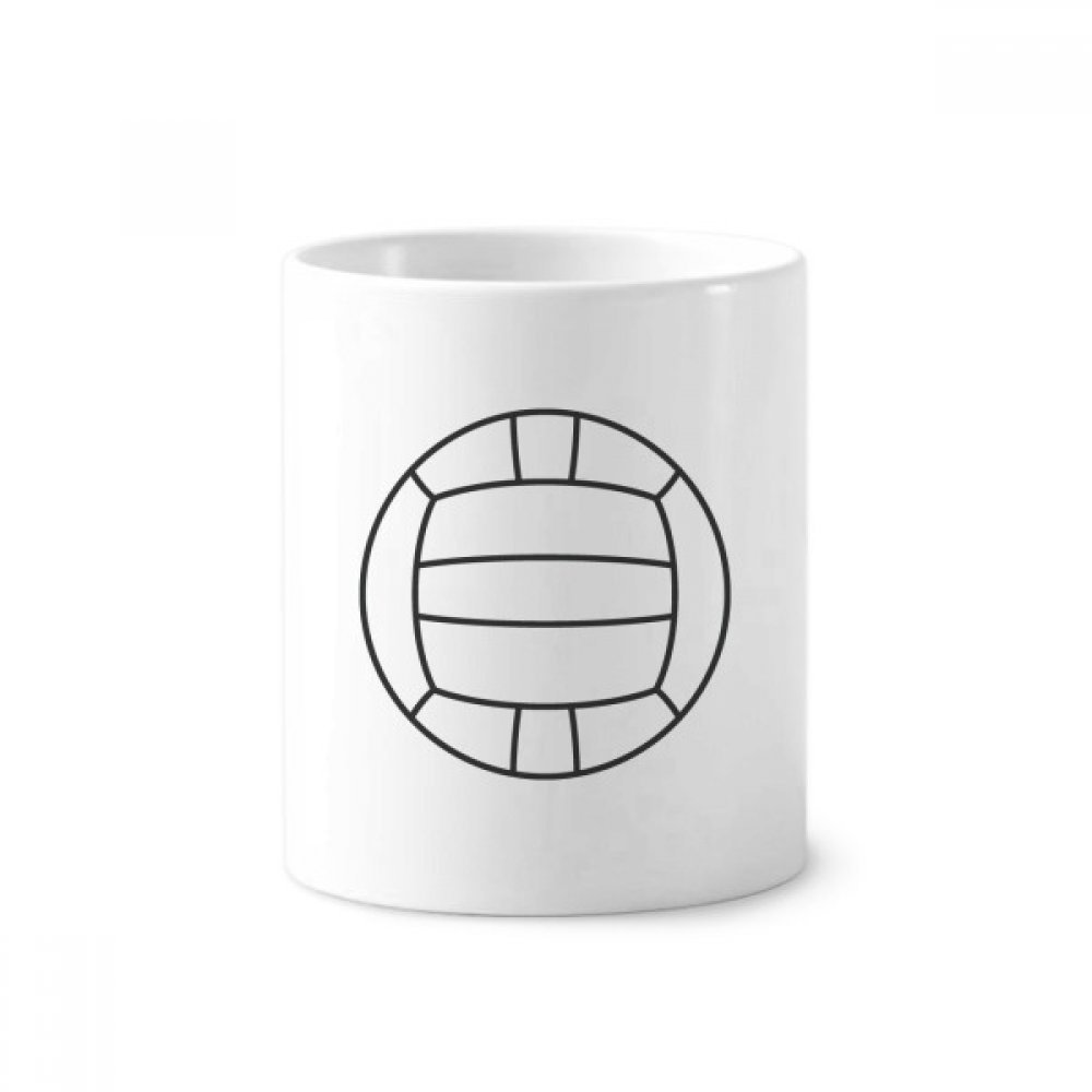 Porte-brosse à dents de volley-ball pour décoration de salle de bain ado