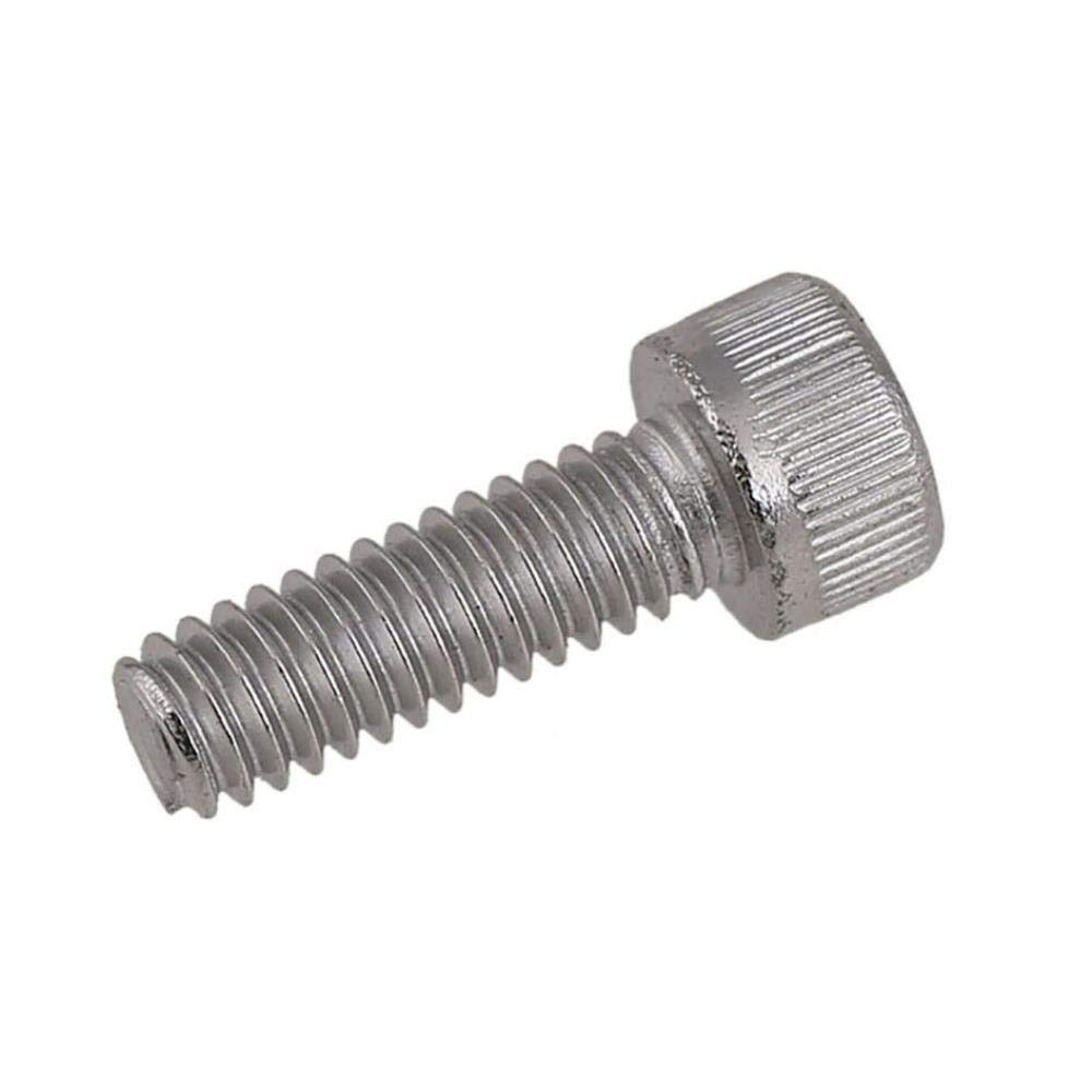 Viti A Bussola Acciaio Inox 304 - Set Bulloni Testa Svasata Con Esagono Incassato, Pollici 2#-3/8