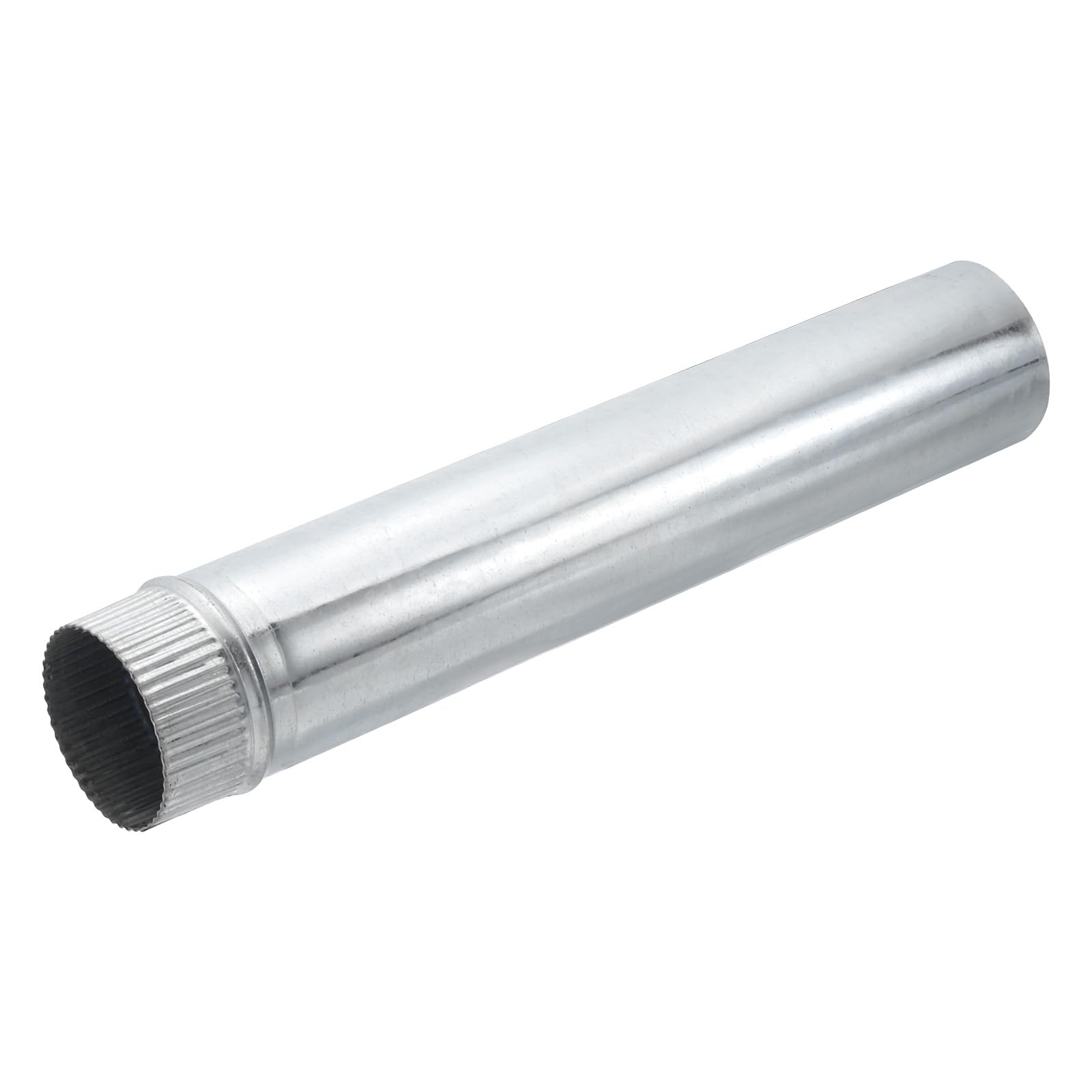 PATIKIL 3" Inch Galvanized Duct, 15.7" Inch Long Furnace Pipe