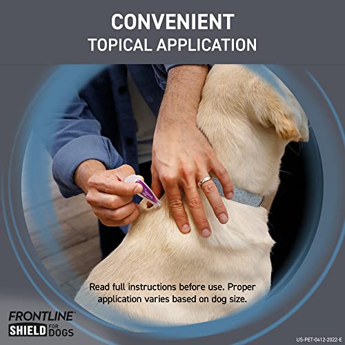 FRONTLINE Shield Flea & Tick Treatment for Large Dogs 41-80 lbs. Count of 6 - image 6