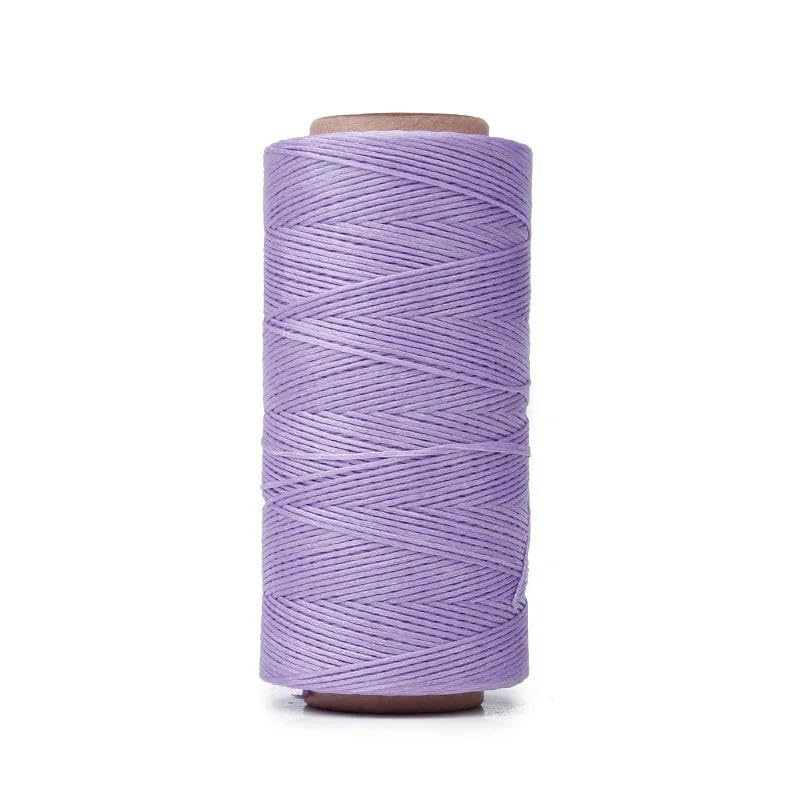 LYVQZPWLRfilo di cucire flessibile di alto livello Filo cerato for cucire in pelle, 150D, 260 metri, 0,8 mm, 70 colori, in poliestere, filo cerato for cucire in pelle, filo cerato piatto for cucire fa