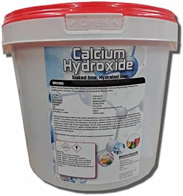Calcium Hydroxide - Hydrated Lime - Technical Grade - 1KG
