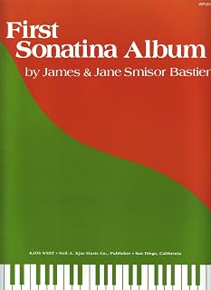 WP124 - First Sonatina Album - Bastien (English and German Edition)