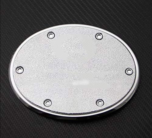 Chrome Car Fuel Gas Tank Cap Cover Gas Door Cover Trim Emblems for Land Rover Discovery Sport 2015-2020
