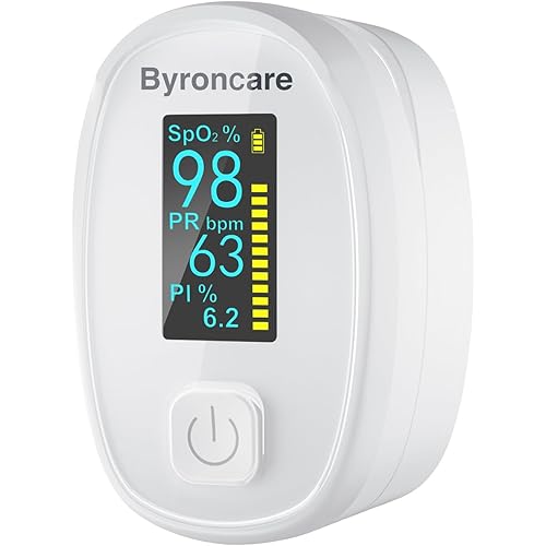Pulse Oximeter, Oxygen Monitor Fingertip and Heart Rate Monitor For Adult, o2 Pulse Oximeter Fingertip With Oxygen Sensor and Blood Oxygen Monitor.