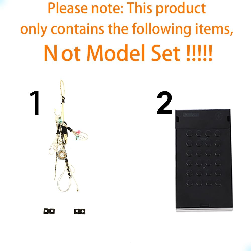 GEAMENT LED Light Kit Compatible with Lego The Fauna Collection - Tiger Building Blocks Model - Lighting Set for Art 31217 (Model Set Not Included)