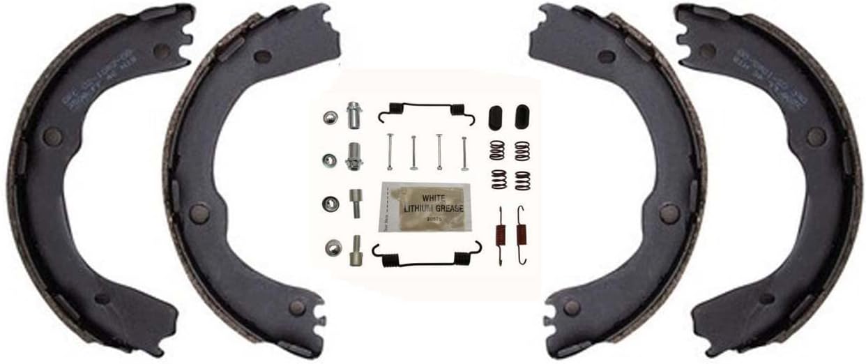Parking Emergency Brake Shoe Set With Springs Replacement Parts for GMC 2015-2020 Colorado 2pc