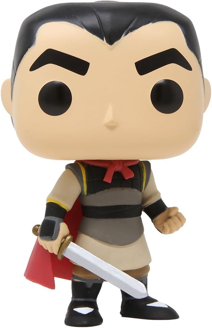 POP Disney: Mulan - Li Shang Funko Vinyl Figure (Bundled with Compatible Box Protector Case), Multicolor, 3.75 inches