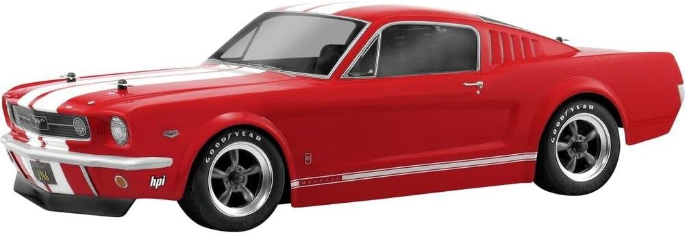 HPI Racing 17519 66 Ford Mustang GT Body, 200mm