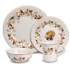 Pfaltzgraff Autumn Berry 16 Piece Dinnerware Set Service for 4 Multi Colored