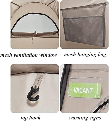 Fitting Room Portable Fitting Room Premium Dressing Room Privacy Tent Pop Up Shower Changing Room for Outdoor Booths Portable - Image 4