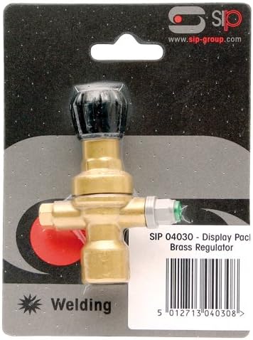 SIP 04030 Welder Regulator For Disposable Bottles (display packed)