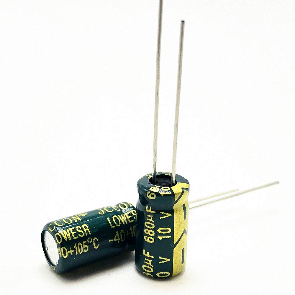 Condensador electrolítico de aluminio de baja impedancia de alta frecuencia 10v 680UF 612 680uf 10v 20%