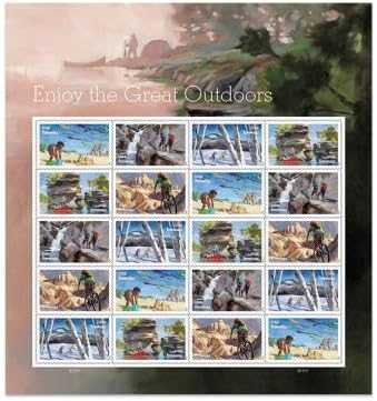 USPS Enjoy The Great Outdoors Forever Stamps - Sheet of 20