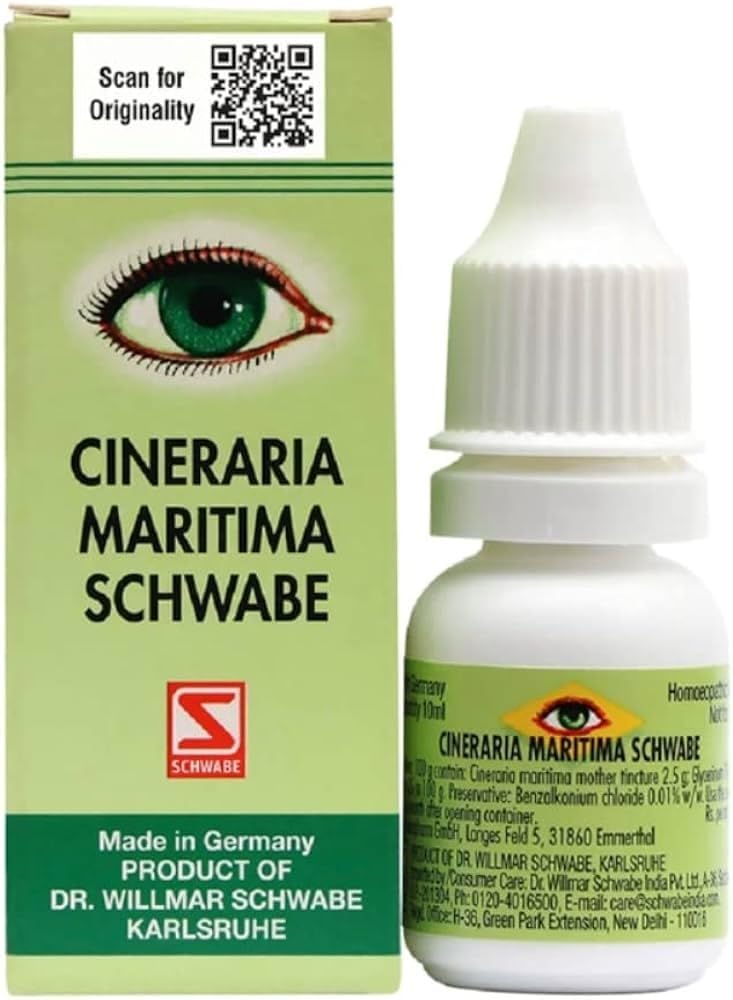 Way2ship Willmar Schwabe Cineraria MariTIMA Eye Drops (Alcohol Free) - Set Of 2 - Review, Price and Buying Guide