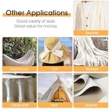 Ouligay 36 Pcs Decorative Safety Pins - Faux Pearl Shawl Brooch for Sweater, Scarf, Collar, Coat - White Hat Accessories for Women - Image 7