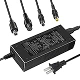 UL Listed 42V 2A Electric Scooter Charger 4 Universal Plugs for 36V Lithium Battery，for ninebot, Jetson, Razor, Swagtron, Bird, Gotrax, Segway