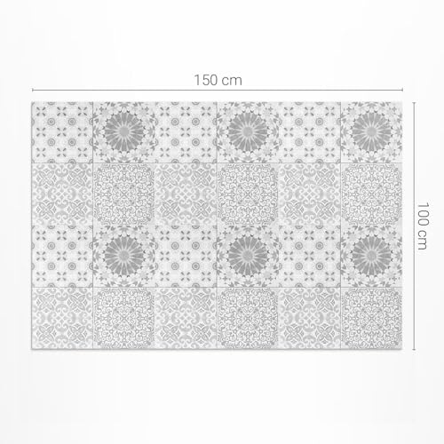 Tapis vinyle extérieur résistant à la décoloration et imperméable 100x150 cm - 4