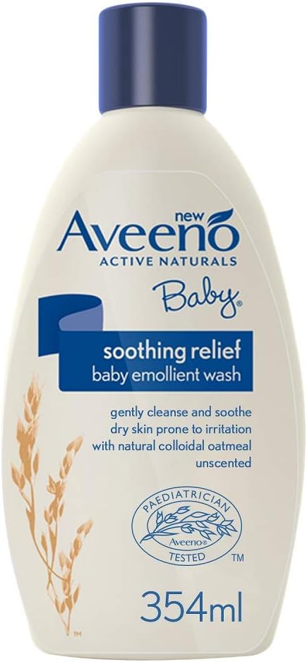 Aveeno Baby Soothing Relief Emollient Wash, 354ml