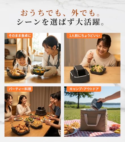 ガラスボウルエアフライヤー