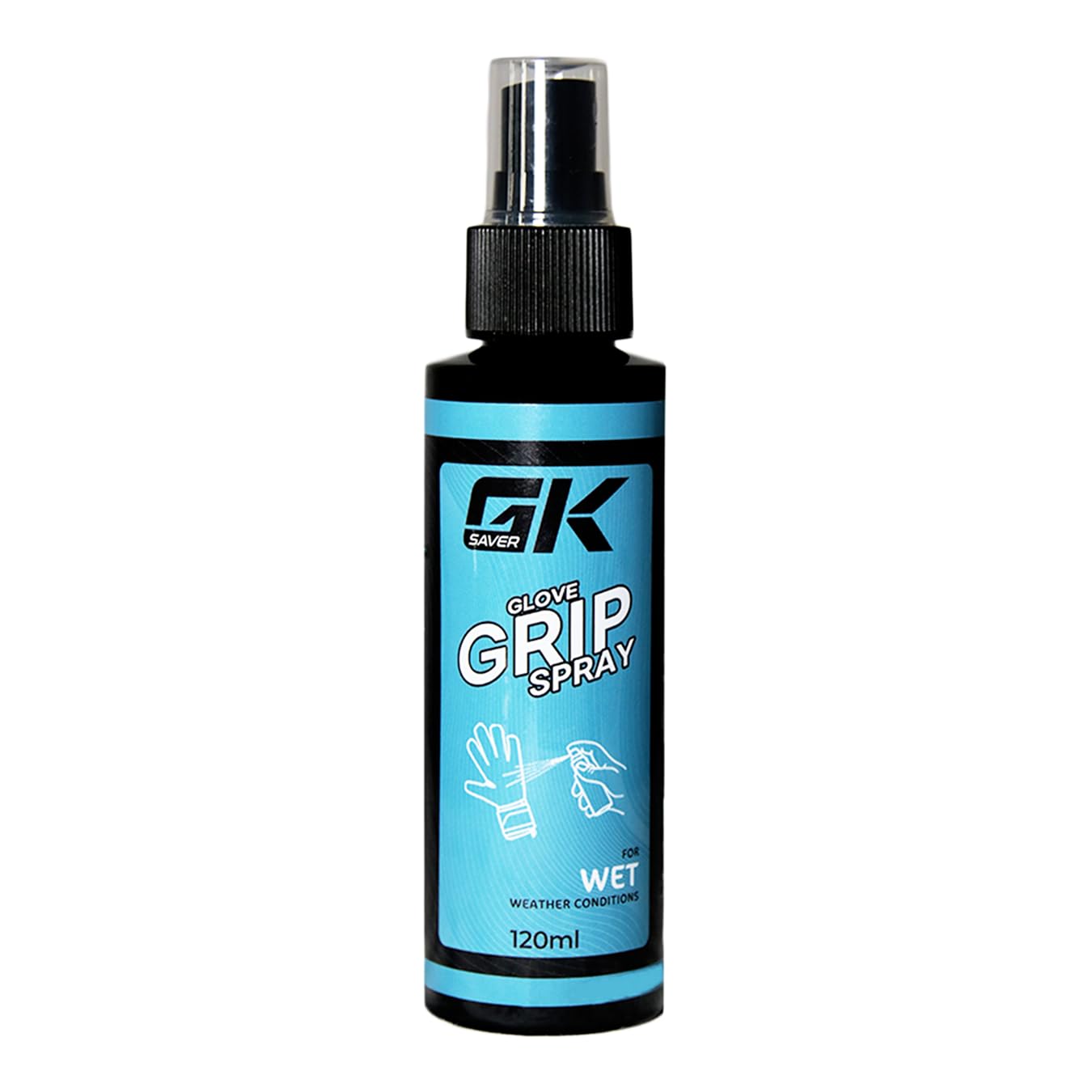 GK Saver Goalkeeper Glove Grip Spray – Enhance Grip for New & Match Day Gloves Spray | Dry Weather Performance Enhancer (Wet Condition)