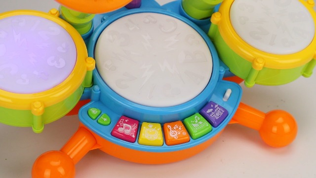 Drum Set HUMJUSE Musical Toys For Toddlers 1-3, Lion Baby Piano