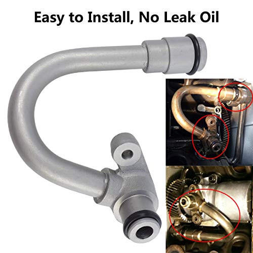 Image of HPOP Discharge Tube Fit for Ford 6.0 L F-250 F350 F450 F-550 Super Duty | Replace 3C3Z-9T288-AA, Fits for Ford Excursion 2003-2004, High Pressure Oil Pump