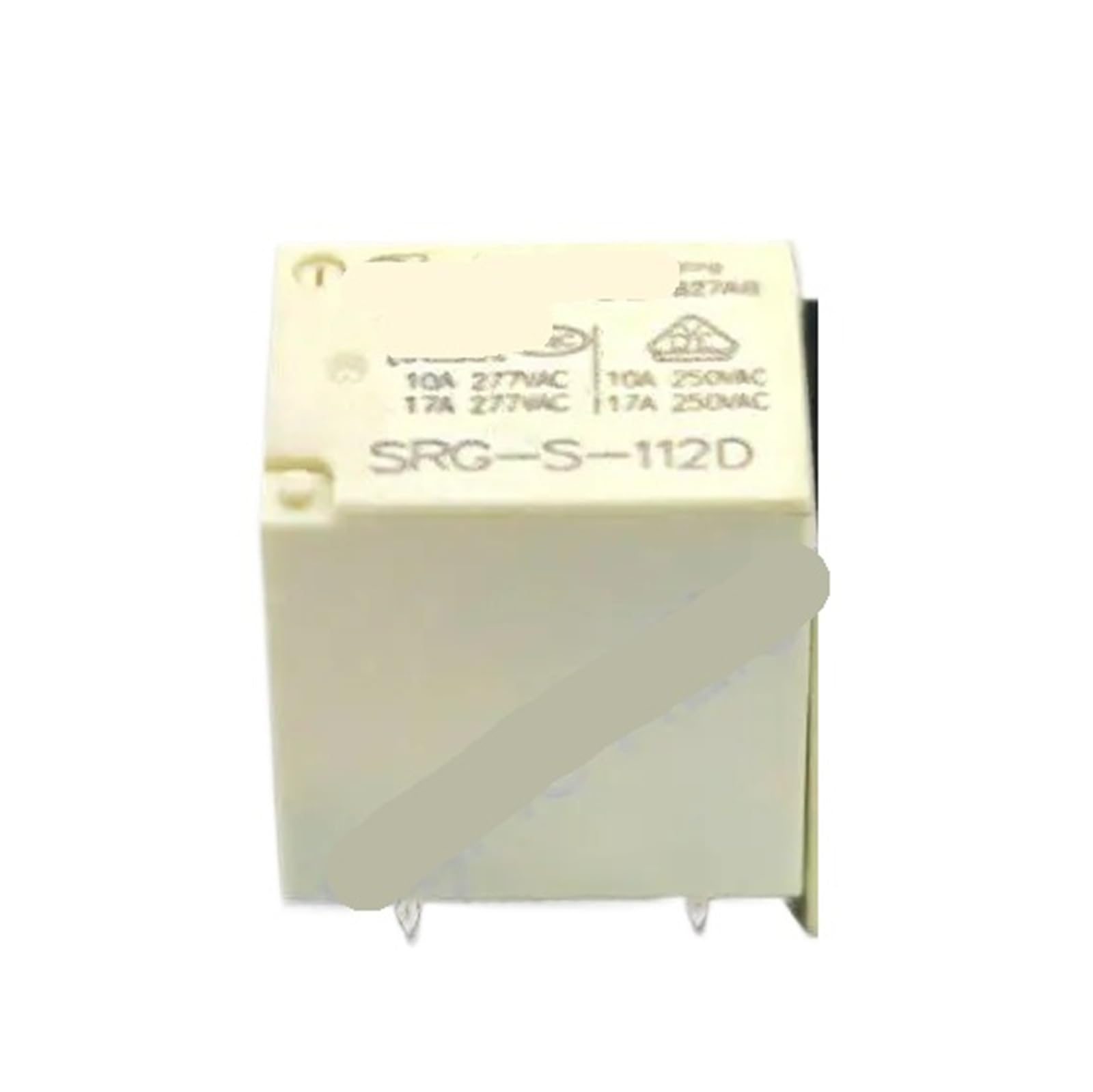 Relé SRG-S-112D-F 12VDC interruptor electromecánico normalmente abierto de 17A 277VAC 2