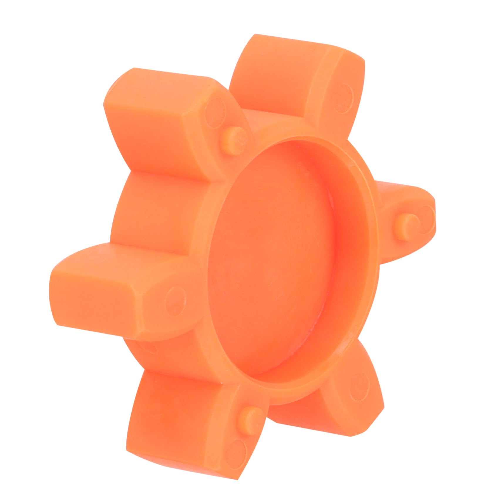 PartyKindom 5pièces Flexible Coupling Pad Caoutchouc Élastique Pour Accouplement à Mâchoire Insert Caoutchouc Pour Amortissement Et Absorption Des Vibrations Ømm Et Pratique
