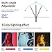 Neewer LED Video Light Stick Kit, 2-Pack Handheld Video Lighting Dimmable 3200~5600K with 210 LED Beads/Stand/Infrared Remote Control/Color Filters/Carry Bag for Photo YouTube Video Photography Gaming