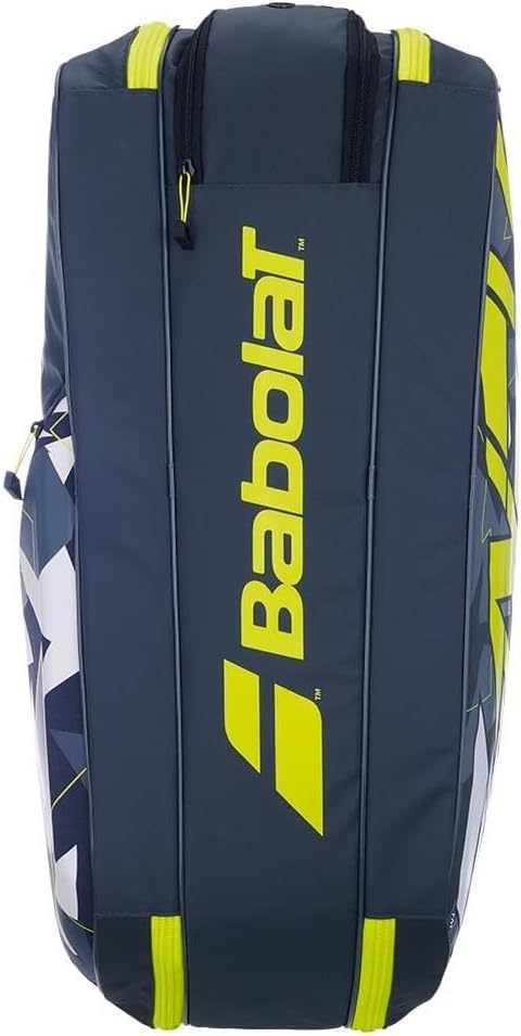 Babolat Pure Aero 6 Tennis Racquet Bag (Grey/White/Yellow)