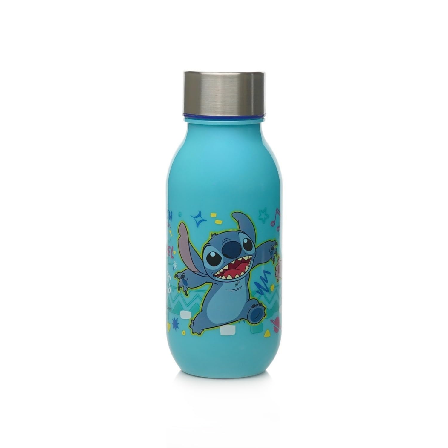 Gourde - thermobaby - lilo & stitch - 430 ml - bleu